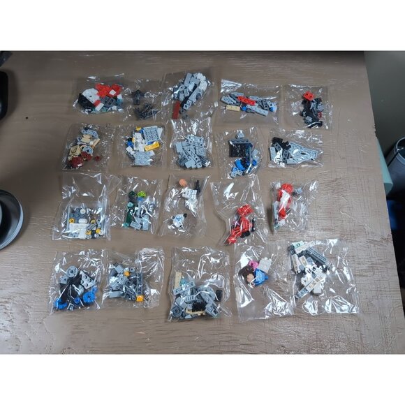Lot of LEGO Star Wars Advent Calendar 2023 (75366) – 20 Sealed Bags - Day 1 - 20 - Picture 1 of 14